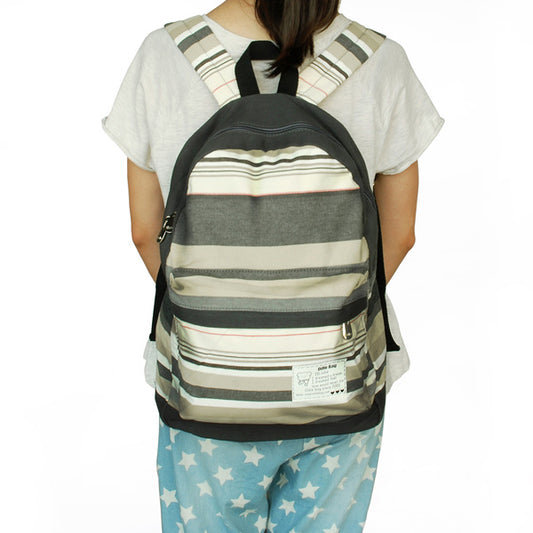 Trendy City Fabric Art School Daypack - BagNook