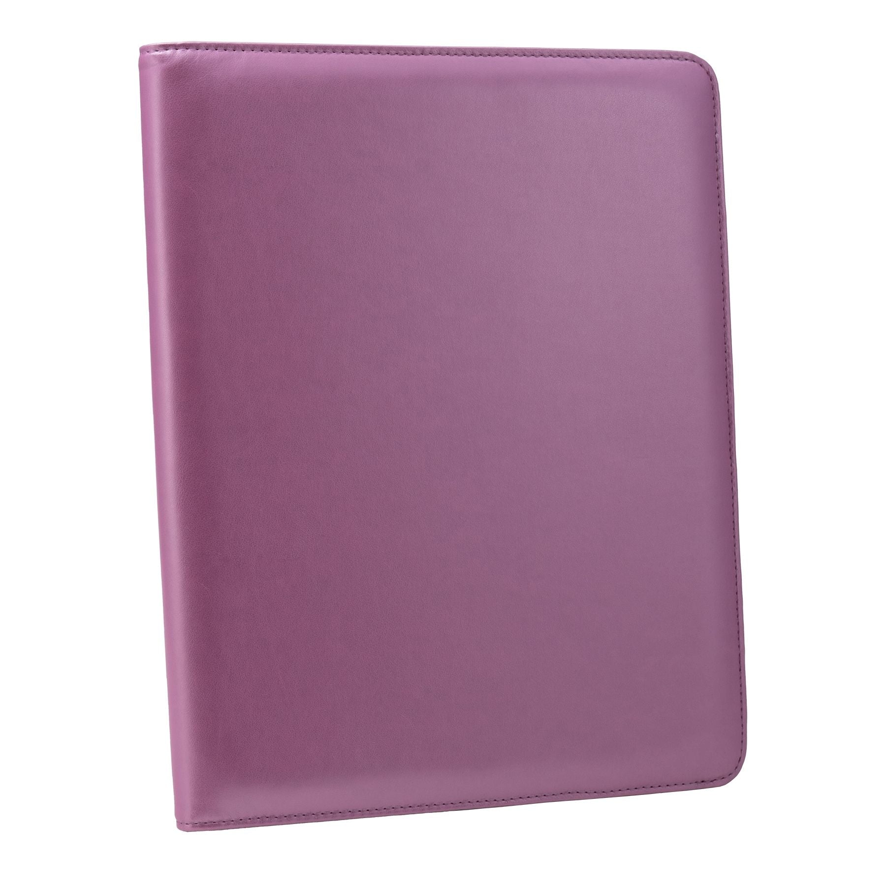 The Director Faux Leather Padfolio - Pink - BagNook
