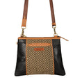Load image into Gallery viewer, Noa Angled Crossbody Bag - Herringbone - Upcycled - BagNook
