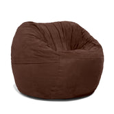 Jaxx Saxx 3 ft Round Bean Bag - Chocolate - BagNook
