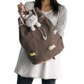 Load image into Gallery viewer, Catch the Fish 100% Cotton Fabric Art School Daypack - BagNook
