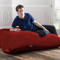 Load image into Gallery viewer, Jaxx 5.5 ft Pillow Saxx Bean Bag Pillow, Cinnabar - BagNook
