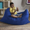 Load image into Gallery viewer, Jaxx 3.5 Ft Pillow Saxx Kids Bean Bag, Blue - BagNook
