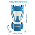 Load image into Gallery viewer, (blue)Multi Baby Carrier with Hip Seat - BagNook
