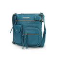 Load image into Gallery viewer, (teal)Vintage Stiella Shoulder Handbag by Mia K - BagNook
