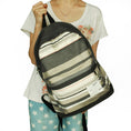 Load image into Gallery viewer, Trendy City Fabric Art School Daypack - BagNook
