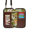 Load image into Gallery viewer, Laguna Prism Cellphone Crossbody - Upcycled Leather - BagNook
