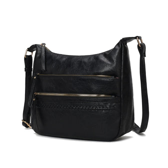(black)Oakley Shoulder Bag Vegan Leather by Mia K - BagNook