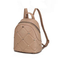 Load image into Gallery viewer, (khaki)Hayden Quilted w/Studs Daypack - BagNook
