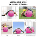Load image into Gallery viewer, VEVOR Gymnastics Air Inflatable Barrel - 23.6 x 48.4", Pink - BagNook

