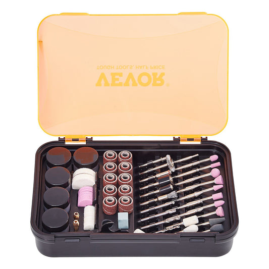 VEVOR All Purpose Rotary Tool Accessory Kit, 357pcs - 1/8"D Shanks - BagNook