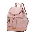 Load image into Gallery viewer, (pink)Porsha Vegan Leather Daypack by Mia K - BagNook
