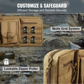 Load image into Gallery viewer, VEVOR Tactical Range Bag, 42in w/Lockable Zipper - Brown - BagNook
