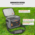 Load image into Gallery viewer, VEVOR Soft Cooler Bag, 24 Cans, Dark Gray - BagNook
