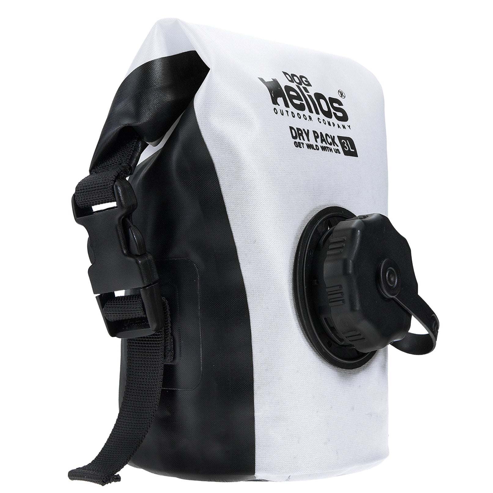Dog Helios® Grazer - Waterproof Outdoor Dry Food Bag - White - BagNook