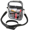 Load image into Gallery viewer, Clear Stadium Approved Crossbody w/Adjustable Strap - BagNook
