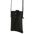 Load image into Gallery viewer, Jennie Small Crossbody bag w/ slim strap - Black - BagNook
