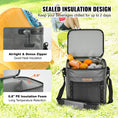 Load image into Gallery viewer, VEVOR Soft Cooler Bag, 30 Cans, Dark Gray - BagNook
