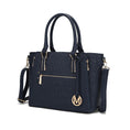 Load image into Gallery viewer, (navy)Cairo M Signature Satchel by Mia k - BagNook
