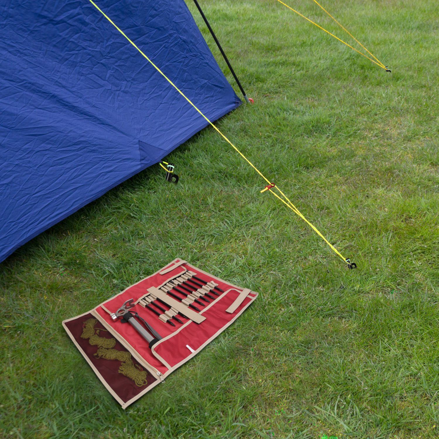 Tent Stakes Camping Accessories Kit - BagNook