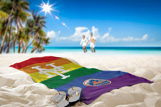 PRIDE SERIES - METS - Beach Towel - BagNook