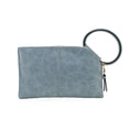 Load image into Gallery viewer, (denim)Simone Clutch/Wristlet Handbag Vegan Leather by Mia k - BagNook
