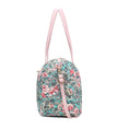 Load image into Gallery viewer, (green)Khelani Quilted Botanical Pattern Duffel Bag by Mia k - BagNook
