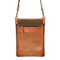 Load image into Gallery viewer, Tiah Crossbody Bag w/ Hidden CC Slots - OG Green - BagNook
