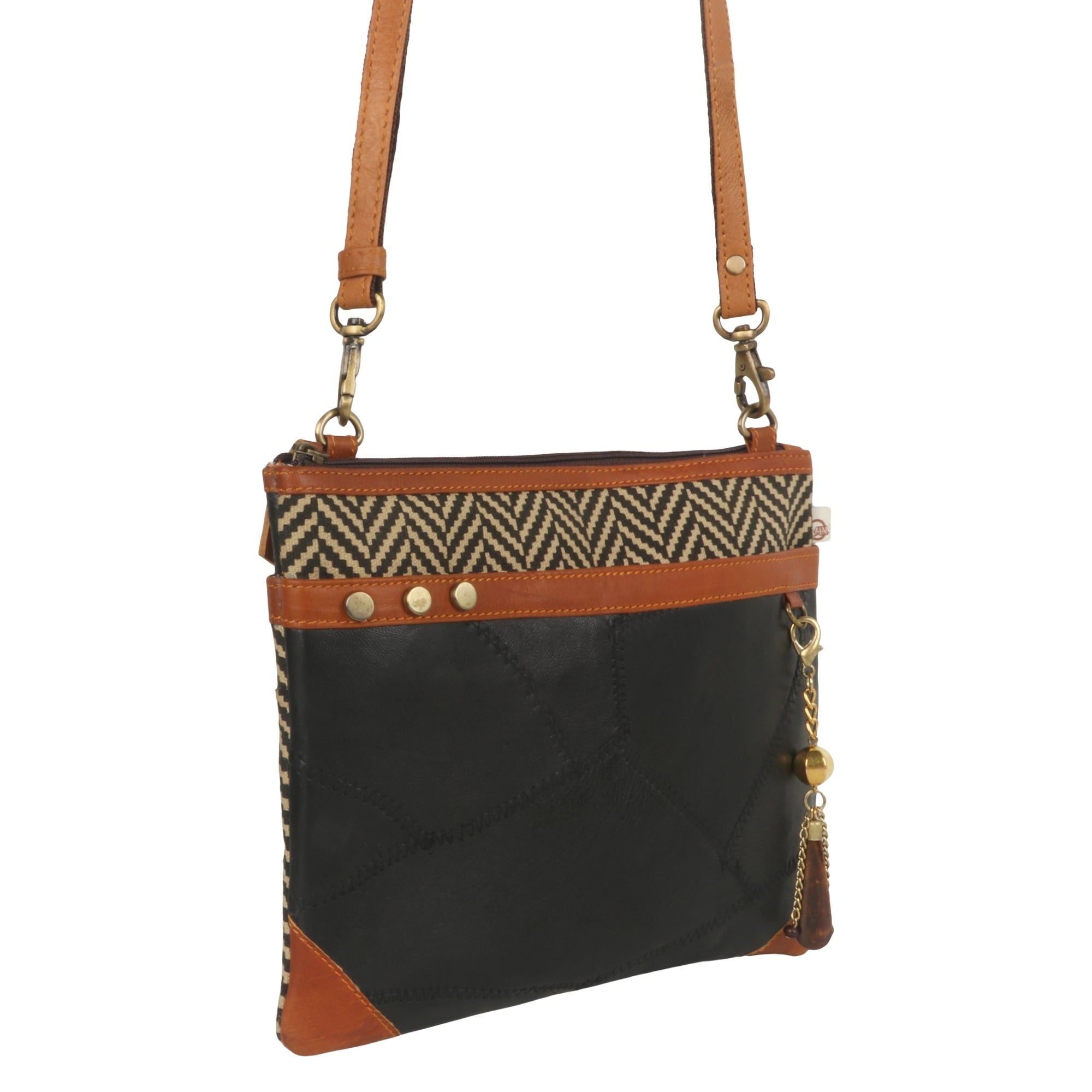 Brook Herringbone Crossbody - BagNook