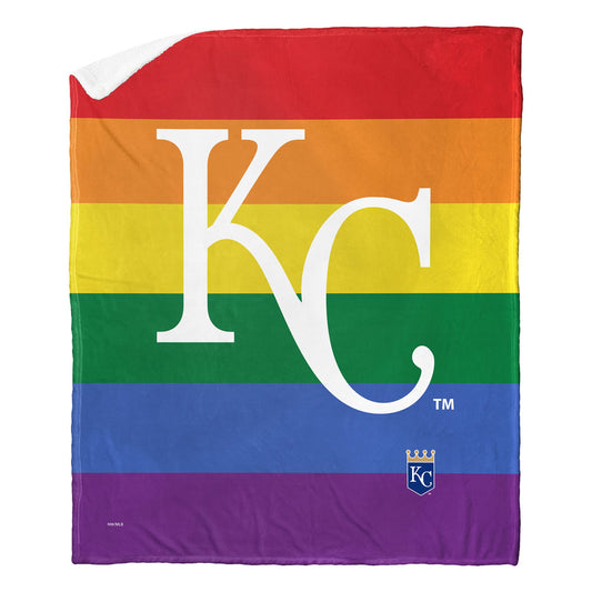 PRIDE SERIES - ROYALS - Silk Touch Sherpa Throw Blanket - BagNook