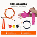 Load image into Gallery viewer, VEVOR Punching Bag for Adults - 4ft PVC Heavy Boxing Bag Set w/chains and gloves, UNFILLED - BagNook
