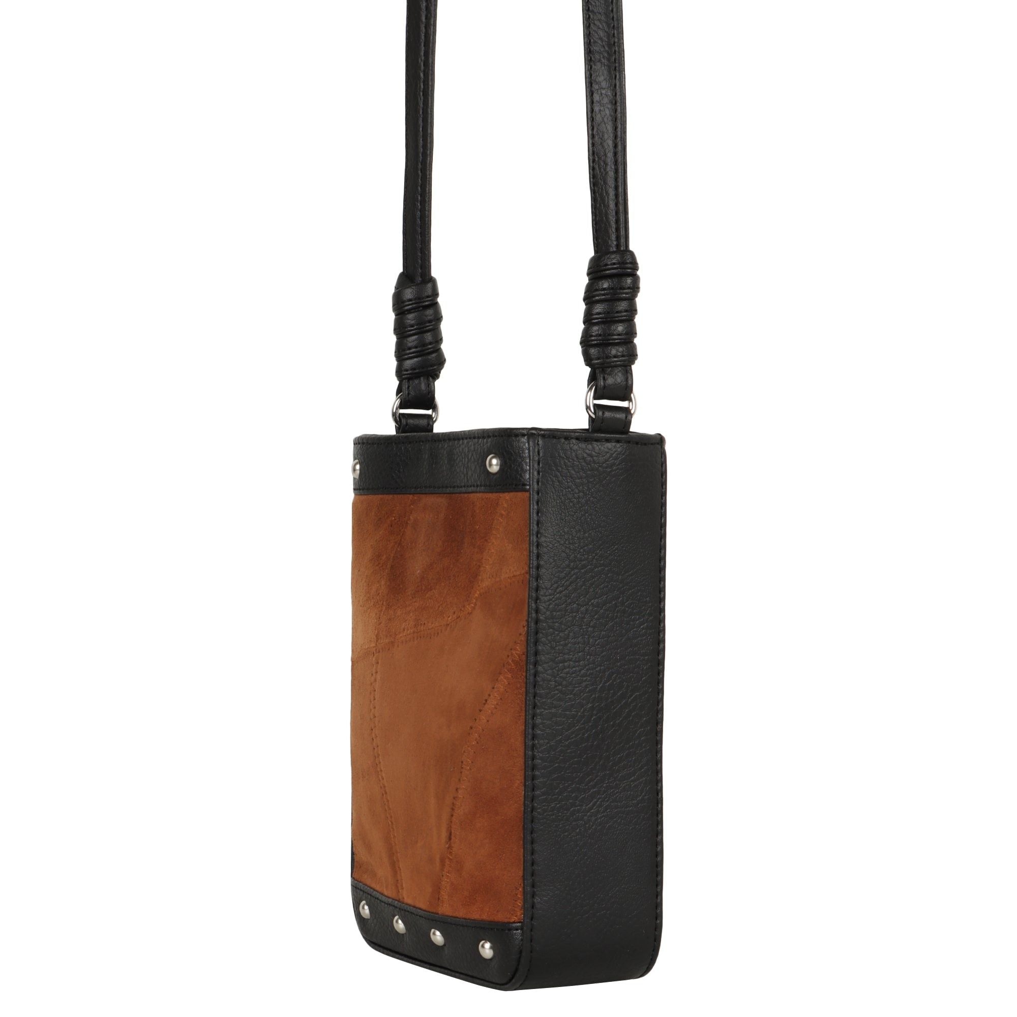 Melanie Brown Leather Bucket Bag - BagNook
