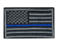 Load image into Gallery viewer, (aged blue line)Tactical USA Flag Patch w/Detachable Backing - BagNook
