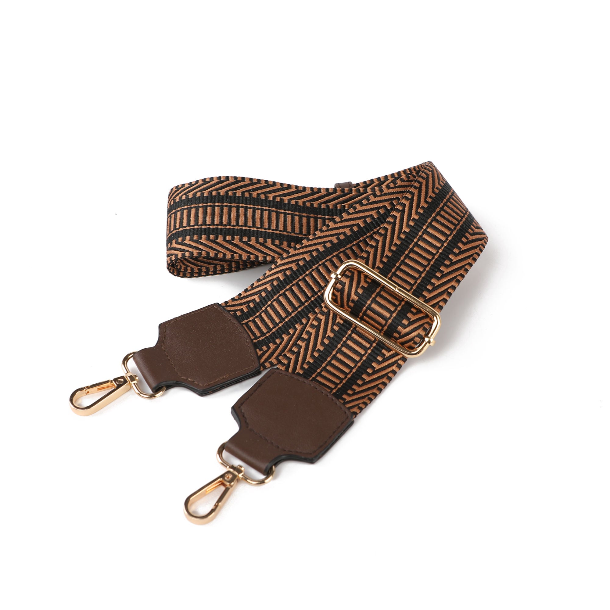 (cognac-coffee)Naya Women Webbing Crossbody Straps by Mia K - BagNook