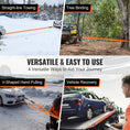 Load image into Gallery viewer, VEVOR Off-Road Winch Recovery Kit, 3" x 30' Heavy Duty 30,000lbs Tow Strap - BagNook
