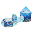 Load image into Gallery viewer, 3 in 1 Kids Play Pop Up Tent with Tunnel - Indoor/Outdoor - BagNook
