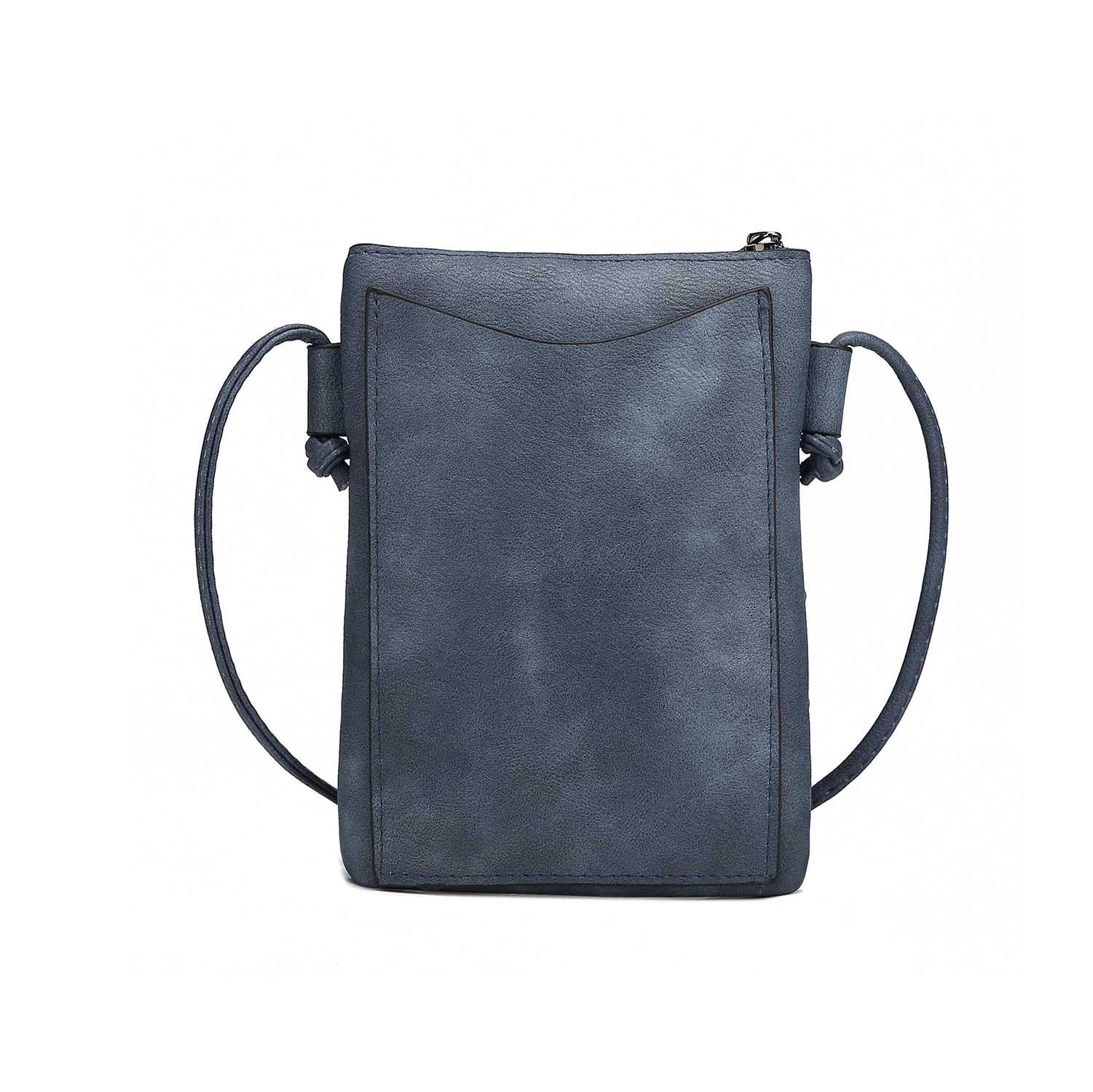 (navy blue)Athena Women's Crossbody Bag by Mia K - BagNook