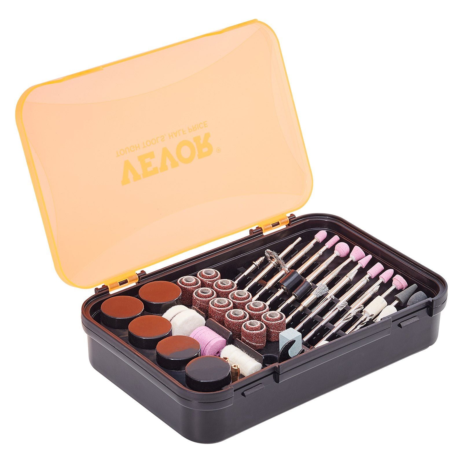VEVOR All Purpose Rotary Tool Accessory Kit, 357pcs - 1/8"D Shanks - BagNook