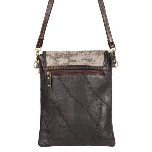 Noho Black Brisk Crossbody - Upcycled - BagNook