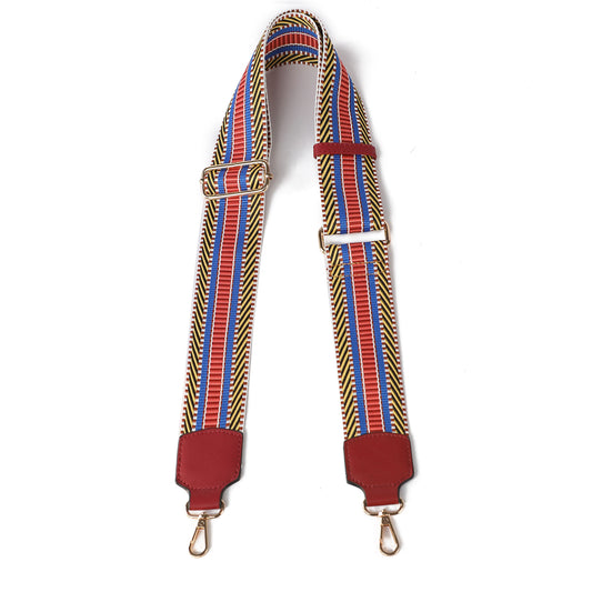 (red)Naya Women Webbing Crossbody Straps by Mia K - BagNook