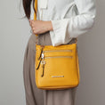 Load image into Gallery viewer, (mustard)Angelina Crossbody Handbag Purse by Mia K. - BagNook

