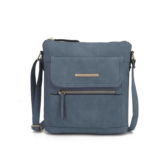 (denim)Triss Women's Crossbody Bag by Mia K - BagNook