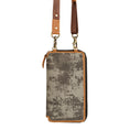 Load image into Gallery viewer, Vaan & Co. | Prism Cellphone Crossbody - Carbon Grey - BagNook
