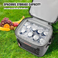 Load image into Gallery viewer, VEVOR Soft Cooler Bag, 24 Cans, Dark Gray - BagNook
