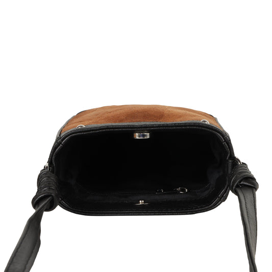 Melanie Brown Leather Bucket Bag - BagNook