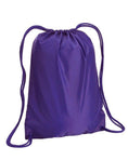 Load image into Gallery viewer, (purple)Drawstring Backpack 14" x 18" - bagNook
