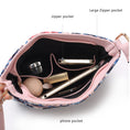 Load image into Gallery viewer, (blush mauve)Lainey Quilted Botanical Pattern Crossbody by Mia k - BagNook
