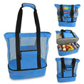 Load image into Gallery viewer, (blue)Clarissa Beach Tote Cooler - BagNook
