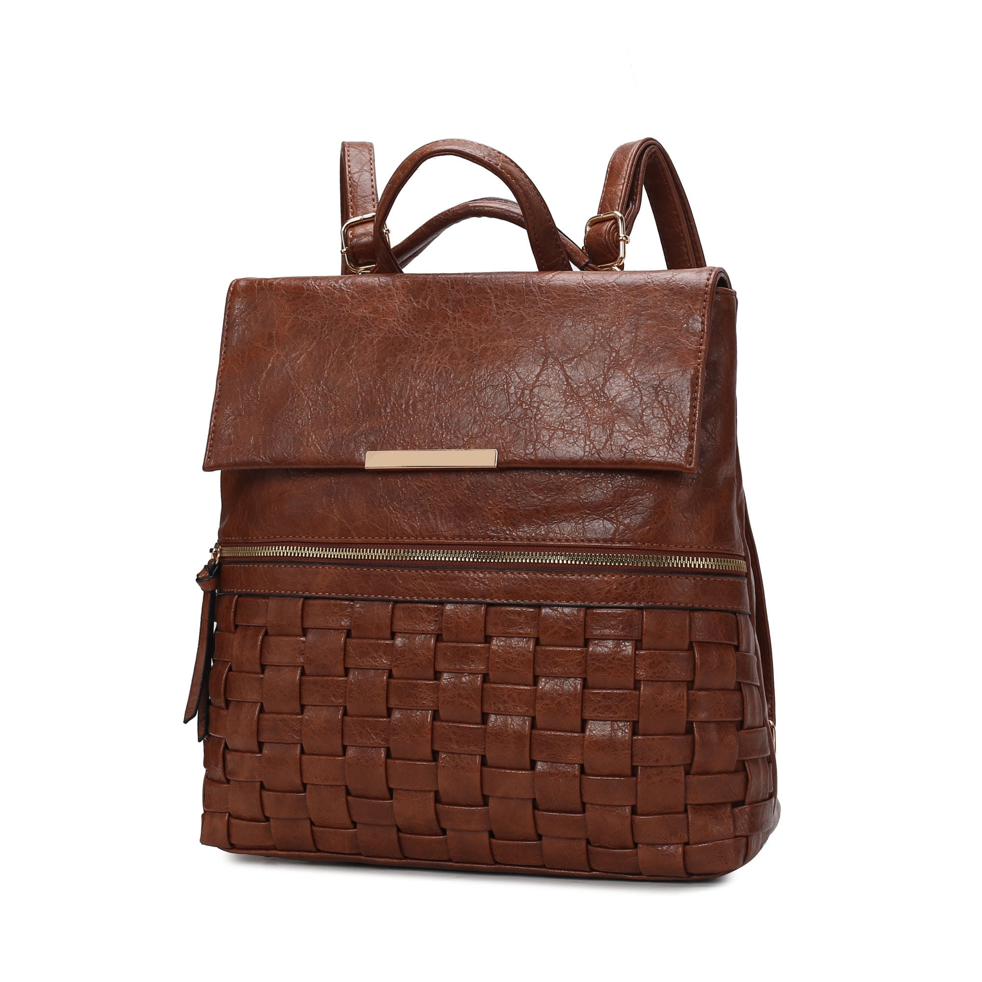 (cognac)Alba Convertible Daypack by Mia K - BagNook
