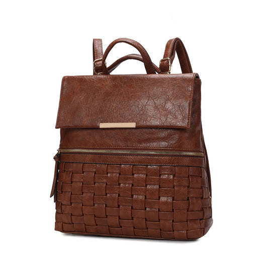 (cognac)Alba Convertible Daypack by Mia K - BagNook
